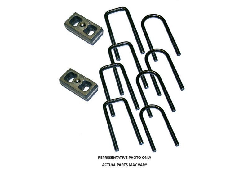 Superlift 11-16 Ford F-250 / F-350 2in Rear Block Kit w/ Top Mounted Overloads Lowering Kits Superlift