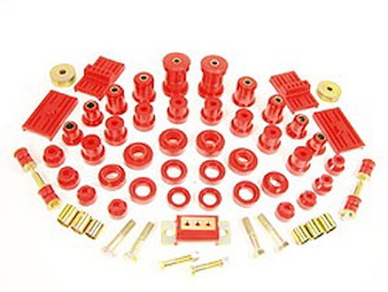 Prothane 75-79 Chevy Camaro Total Kit - Red Bushings - Full Vehicle Kits Prothane