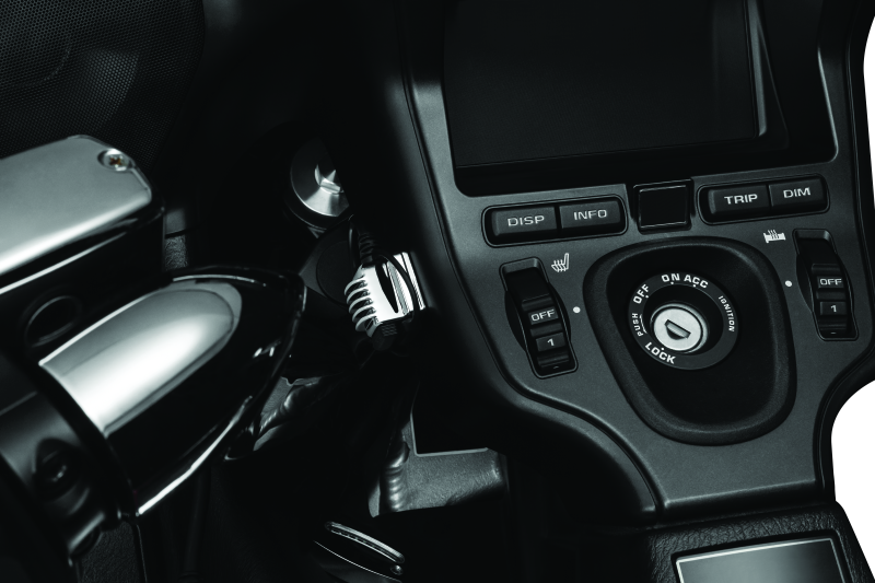 Kuryakyn USB Power Port Universal Charger Chrome Programmer Accessories Kuryakyn