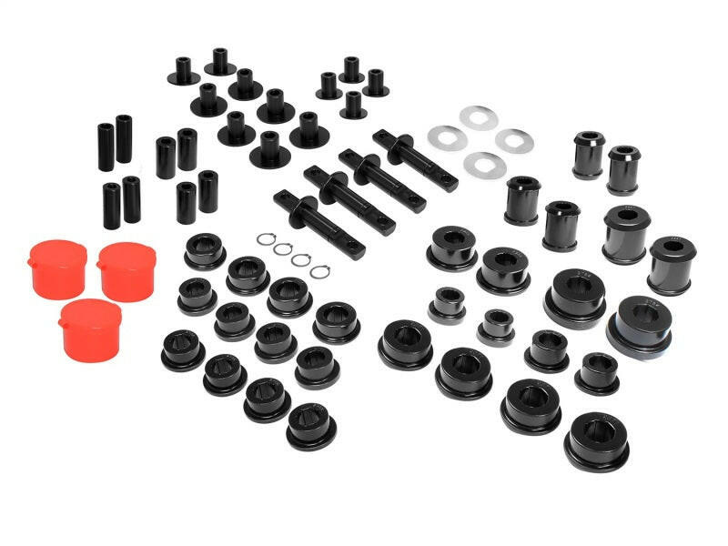aFe Control Arm Bushing/Sleeve Set 97-13 Chevrolet Corvette C5/C6 Black Bushing Kits aFe