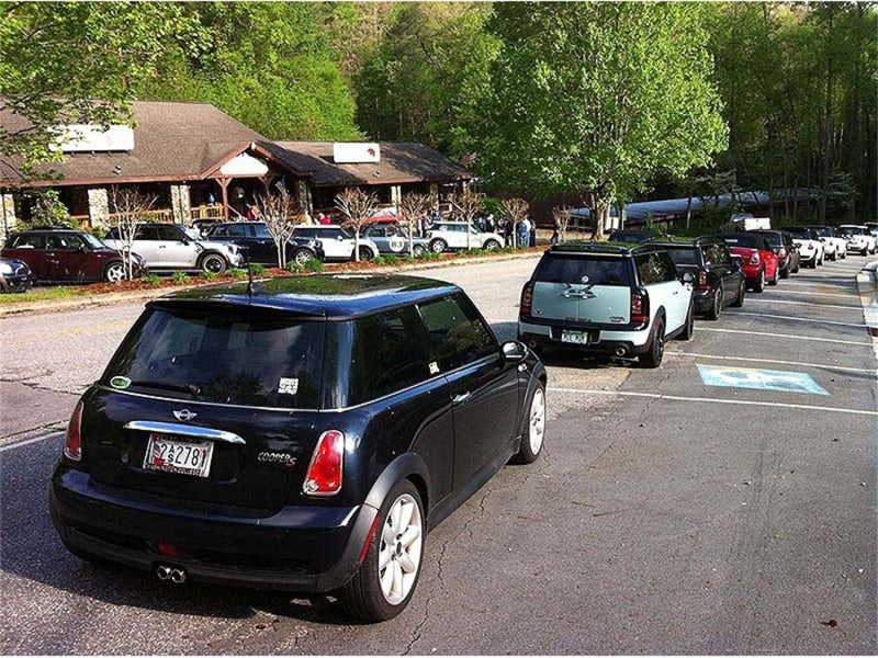 Spyder Mini Cooper 02-06/Cooper Convertibles 05-08 Euro Style Tail Lights Black ALT-YD-MC02-BK Tail Lights SPYDER