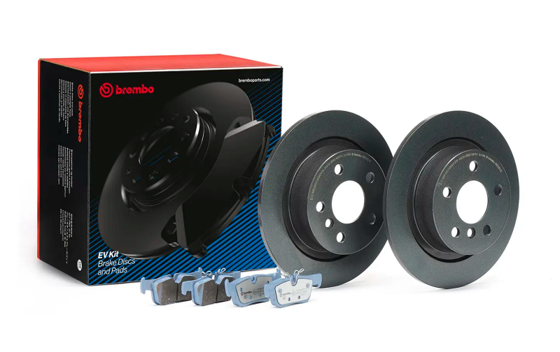 Brembo OE 16-21 BMW i3/18-21 i3s/2020 Mini Cooper EV Brake Kit - Rear Brake Kits - OE Brembo OE