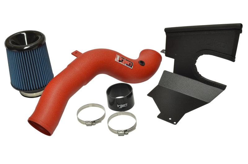 Injen 16-18 Ford Focus RS Wrinkle Red Cold Air Intake Cold Air Intakes Injen