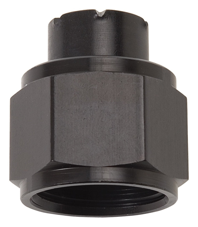 Russell Performance -12 AN Flare Cap (Black) Fittings Russell
