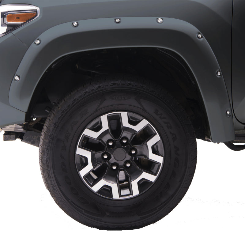 EGR 16+ Toyota Tacoma w/Mudflap Bolt-On Look Color Match Fender Flares - Set - MagneticGray Fender Flares EGR