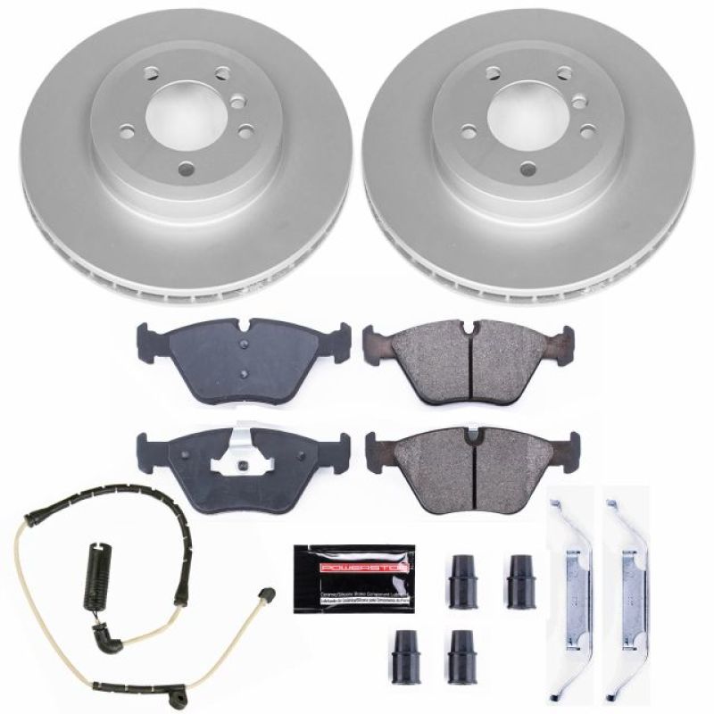 Power Stop 06-08 BMW Z4 Front Z23 Evolution Sport Coated Brake Kit Brake Kits - Performance D&S PowerStop