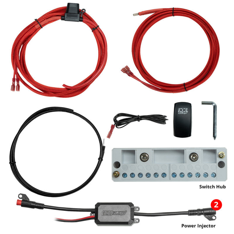 XK Glow Power Injector Kit XKalpha- Standard Light Accessories and Wiring XKGLOW