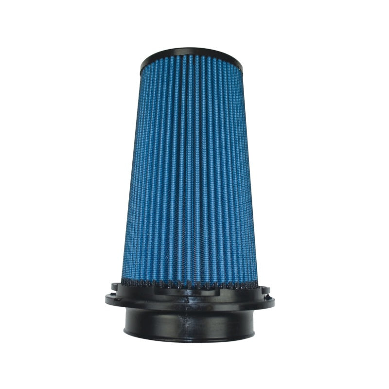 Injen NanoWeb Dry Air Filter- 4in Flange ID 6in Twist Lock Base 8.8in Media Height 4in Top Air Filters - Drop In Injen