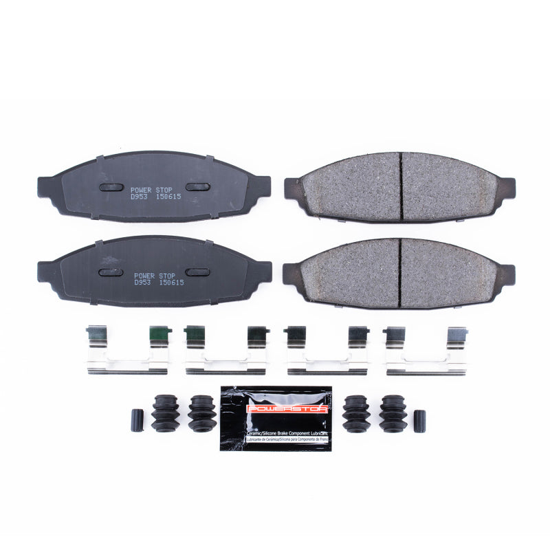 Power Stop 03-05 Lincoln Aviator Front Z23 Evolution Sport Brake Pads w/Hardware Brake Pads - Performance PowerStop