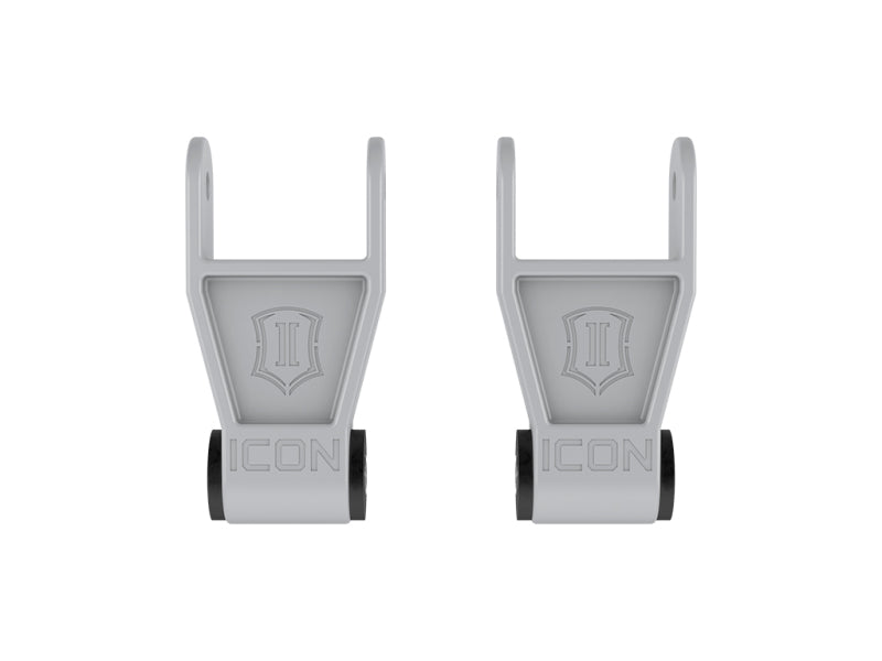 ICON 10-23 Ford F-Series Billet 1in Lowering Shackle Kit Shackle Kits ICON