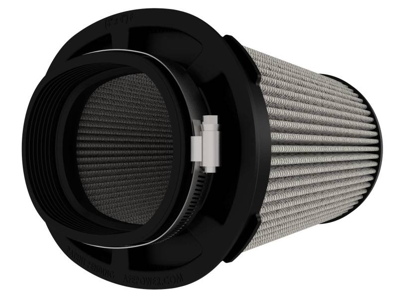 aFe MagnumFLOW Pro DRY S Air Filter (6 x 4)in F x (8-1/2 x 6-1/2)in B x (7-1/4 x 5)in T x 7-1/4in H Air Filters - Universal Fit aFe