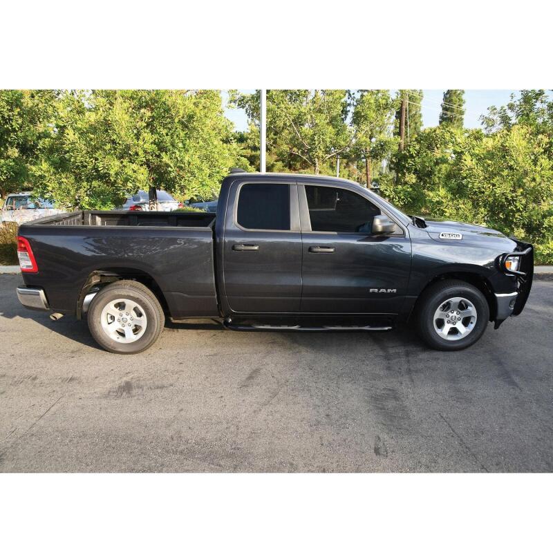 Westin 19-20 Ram 1500 Crew Cab E-Series 3 Nerf Step Bars - Black Nerf Bars Westin