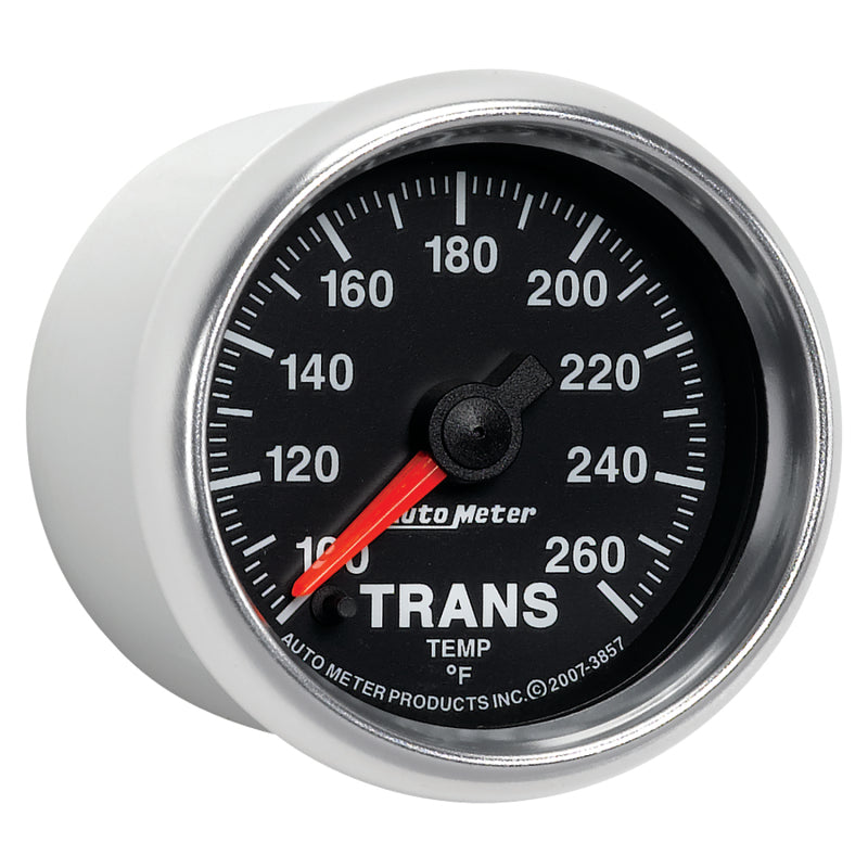 Autometer GS 100-260 degree Electronic Trans Temperature Gauge Gauges AutoMeter