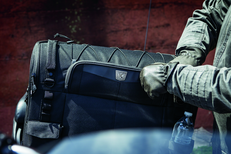 Kuryakyn Momentum Wanderer Seat Bag Bags - Bike Bags Kuryakyn