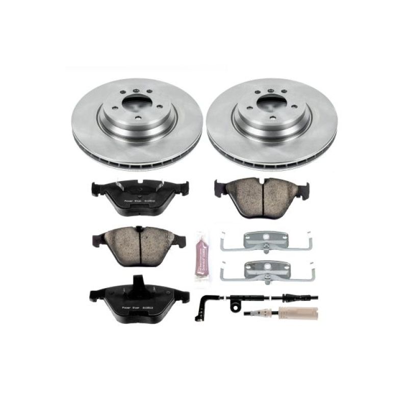 Power Stop 2009 BMW 335i xDrive Front Autospecialty Brake Kit Brake Kits - OE PowerStop