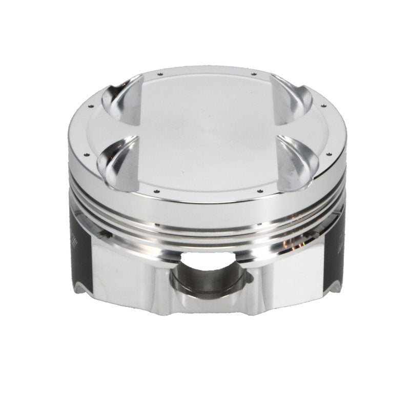 Manley Mitsubishi 4B11 86.5mm Bore 10.0:1 CR -3.5cc Dish Turbo Tuff Piston Set w/ Rings Piston Sets - Forged - 4cyl Manley Performance