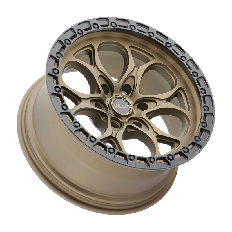 Weld Off-Road Ledge Six 20x9 / 6x135 BP / ET00 / BS5.00 Satin Black Wheel Wheels - Forged Weld