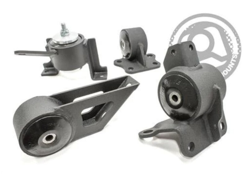 Innovative 05-12 Lotus ELISE/EXIGE 2ZZ Black Steel Mounts 95A Bushings Engine Mounts Innovative Mounts