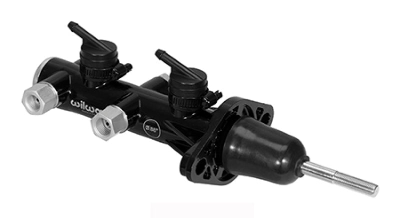 Wilwood Tandem Remote 1in Diameter Master Cylinder - Black Brake Master Cylinder Wilwood