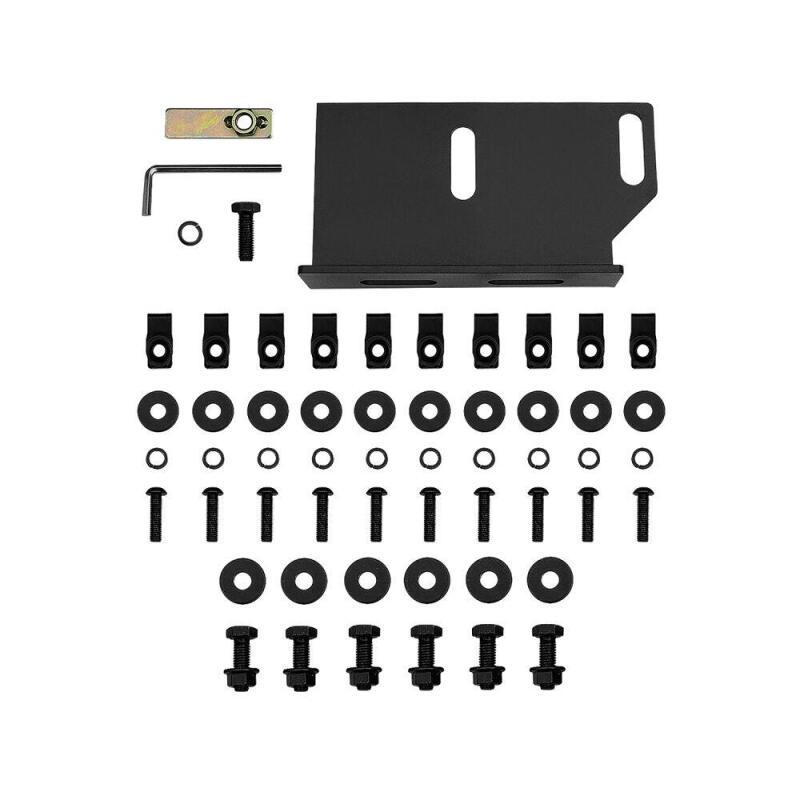 Westin 2014-2018 Chevy Silverado 1500 Outlaw Bumper Skid Plate - Textured Black Skid Plates Westin