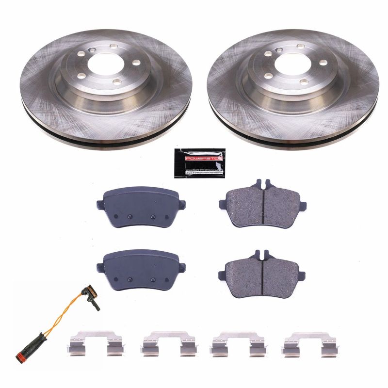 Power Stop 15-16 Mercedes-Benz SL400 Rear Autospecialty Brake Kit Brake Kits - OE PowerStop