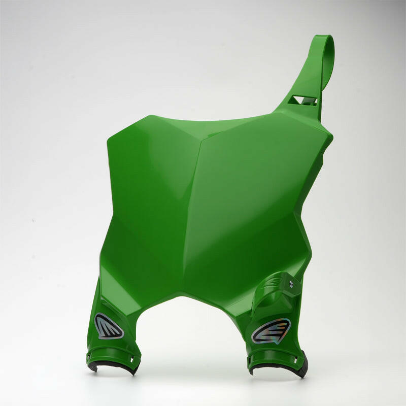 Cycra 23+ Kawasaki KX450X Stadium Number Plate - OEM Green Plastics Cycra