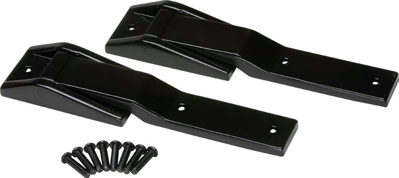 Kentrol 97-06 Jeep Wrangler TJ Tailgate Hinge Pair - Powdercoat Black Tailgate Accessories Kentrol