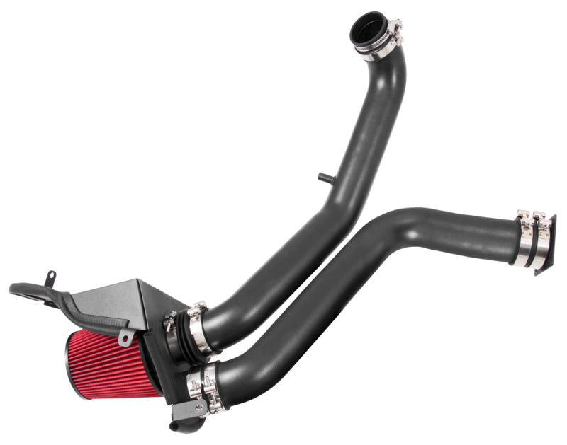 Spectre 97-06 Jeep Wrangler L6-4.0L F/I Air Intake Kit - Tex. Black w/Red Filter Cold Air Intakes Spectre