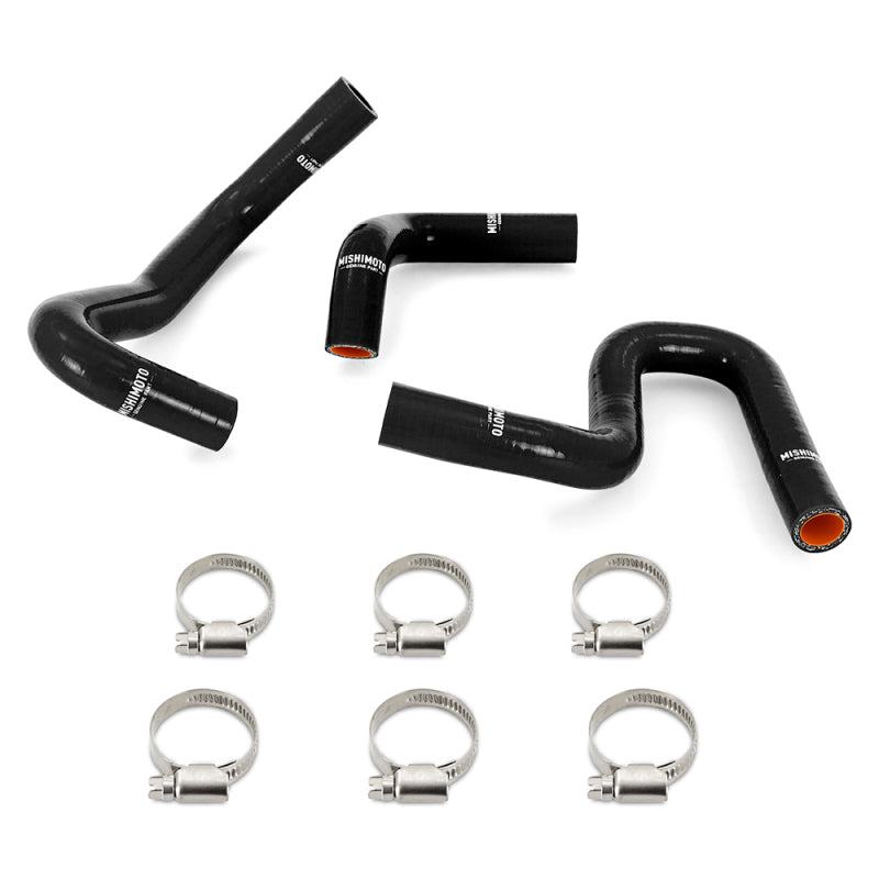 Mishimoto 96-02 4Runner 3.4L Silicone Heater Hose Kit (w/o Rear Heater) Blk Hoses Mishimoto