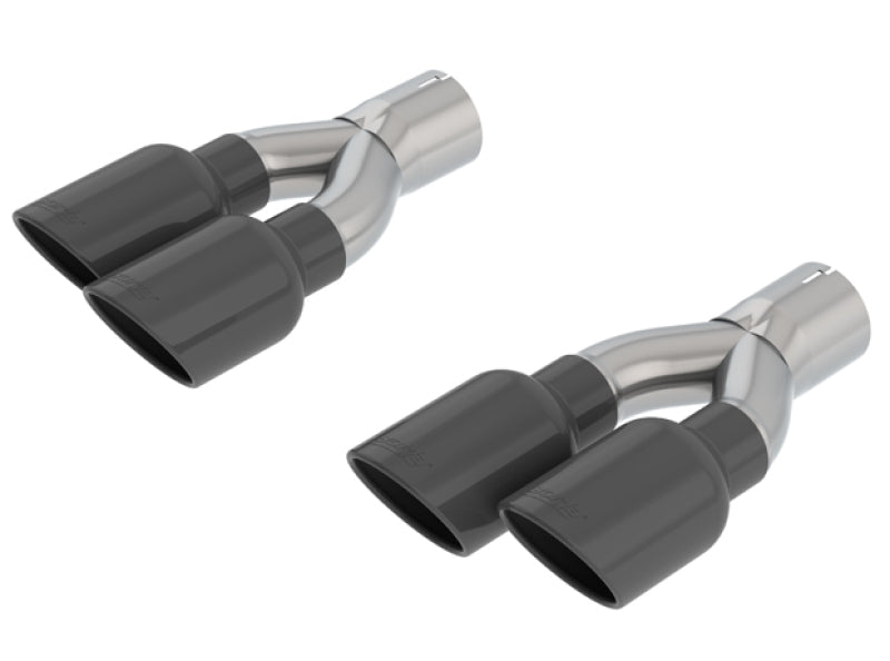 Borla 18+ Jeep Grand Cherokee TrackHawk 6.2L V8 Black Chrome 3in Tip Kit (For PN 140755 and 140756) Tips Borla