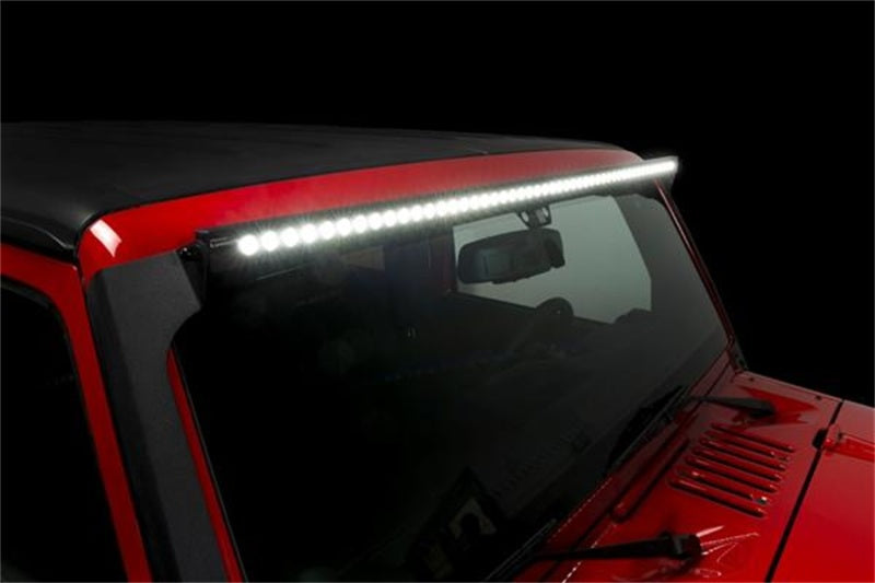 Putco 07-18 Jeep Wrangler JK - Roof Bracket Kit for PN 10050 - 50in Straight Brackets Putco