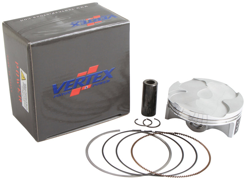 Vertex Piston 21-22 Kawasaki KX 250 F 250cc Forged GP Racers Choice Piston Kit Piston Sets - Powersports Vertex Pistons