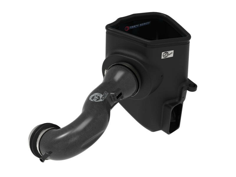 aFe 19-20 GM Trucks 5.3L/6.2L Track Series Carbon Fiber Cold Air Intake System With Pro 5R Filters Cold Air Intakes aFe