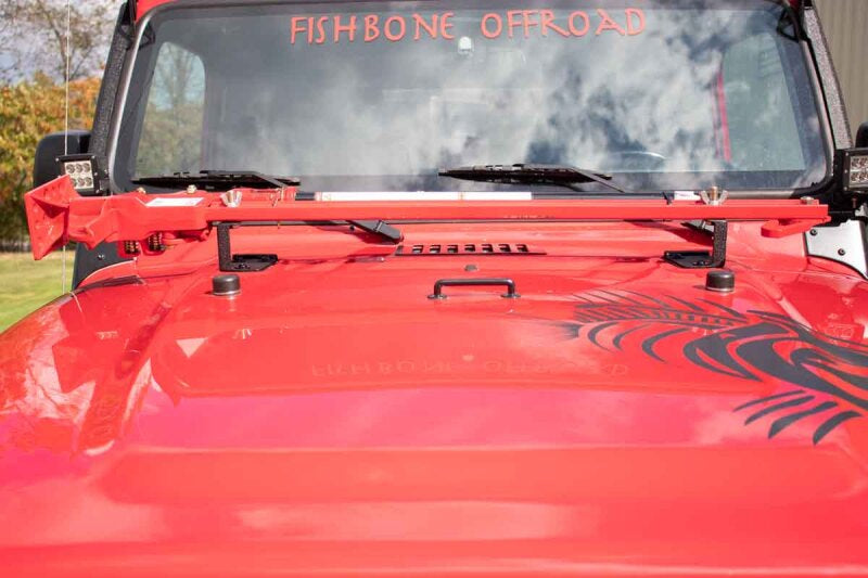 Fishbone Offroad 97-06 Jeep Wrangler TJ Hi- Lift Jack Mount Jacks Fishbone Offroad