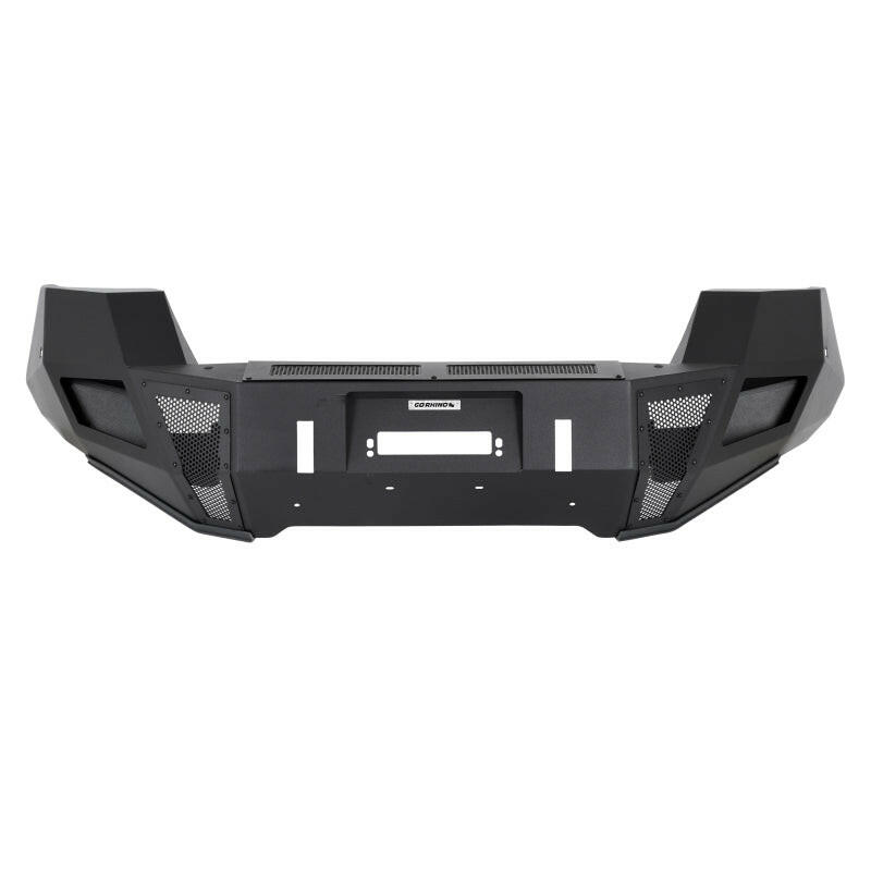Go Rhino 16-22 Toyota Tacoma BR6 Front Bumper Replacement - Tex. Black Bumpers - Steel Go Rhino