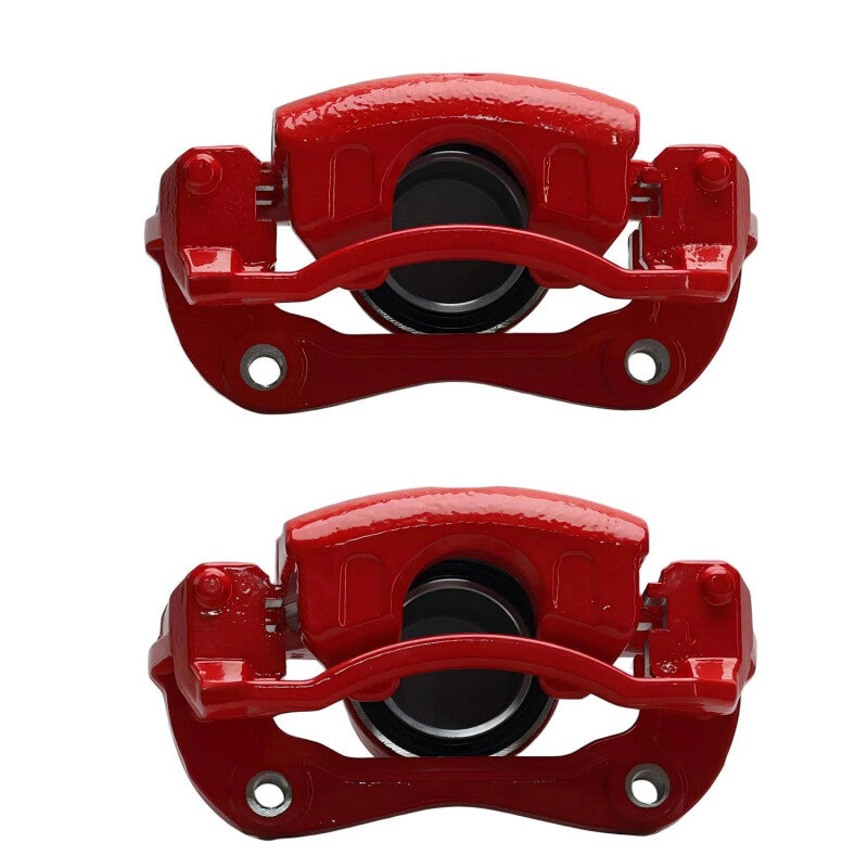 Power Stop 14-19 Kia Soul Front Red Caliper w/Bracket (Pair) Brake Calipers - Perf PowerStop