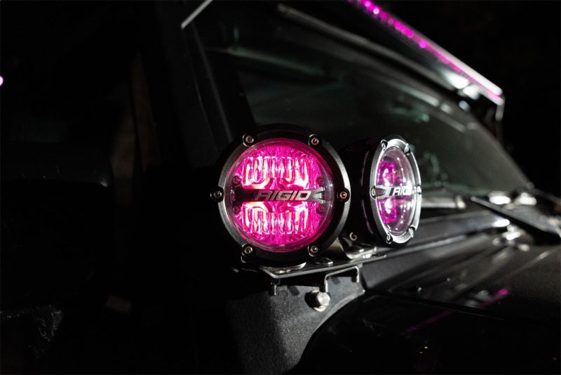 Rigid Industries 360-Series 4in LED Off-Road Drive Beam - RGBW (Pair) Light Bars & Cubes Rigid Industries