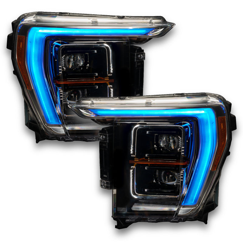 Oracle 21-22 Ford F-150 ColorSHIFT RGB+W Headlight DRL Upgrade Kit w/ 2.0 Controller Headlights ORACLE Lighting