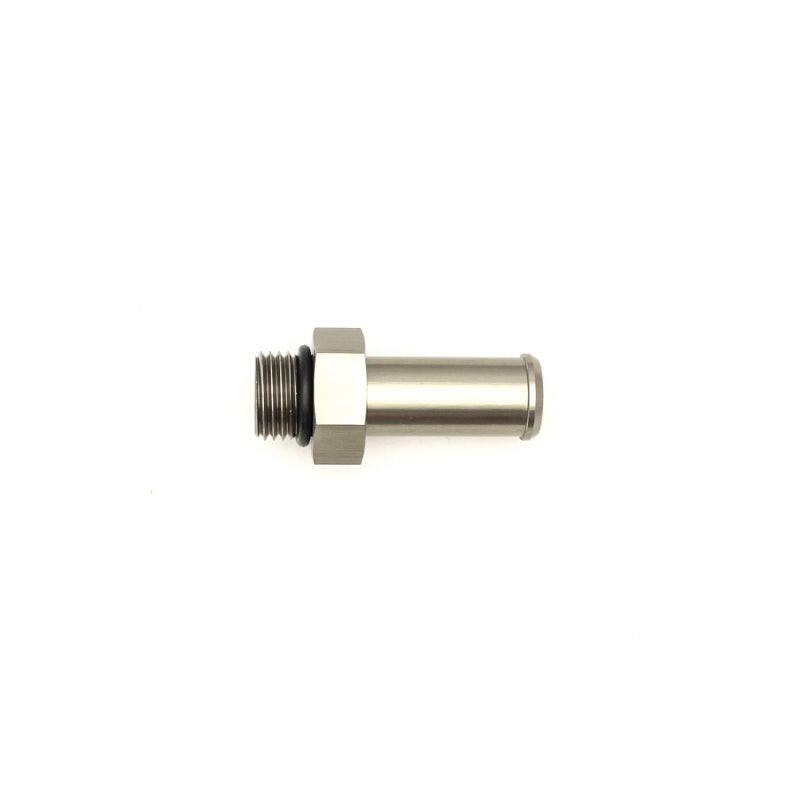 DeatschWerks 6AN ORB Male To 1/2in Barb Fitting (Single Barb - Incl O-Ring) Fittings DeatschWerks