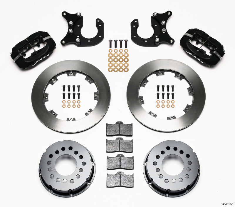 Wilwood Forged Dynalite P/S Rear Kit New Big Ford 2.50in Offset Big Brake Kits Wilwood