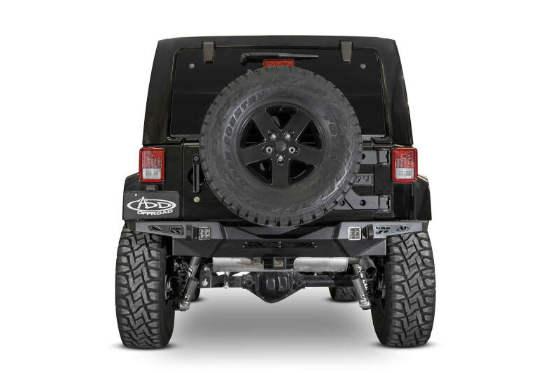 Addictive Desert Designs 17-18 Jeep JK Stealth Fighter HD Rear Bumper Bumpers - Steel Addictive Desert Designs