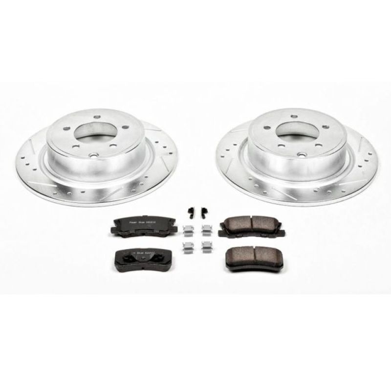 Power Stop 11-14 Chrysler 200 Rear Z23 Evolution Sport Brake Kit Brake Kits - Performance D&S PowerStop