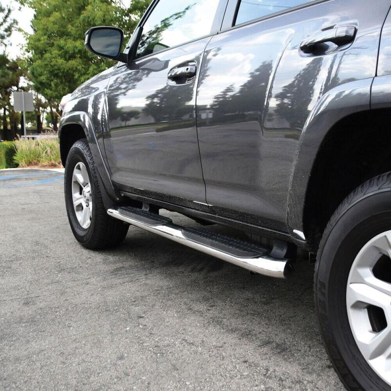 Westin 2014-2017 Toyota 4Runner SR5 PRO TRAXX 4 Oval Nerf Step Bars - SS Nerf Bars Westin