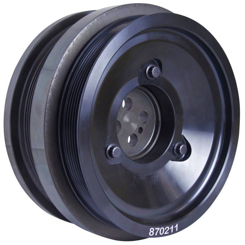 Fluidampr Ford PowerStroke 6.0L Dual Alternator Steel Externally Balanced Damper Crankshaft Dampers Fluidampr