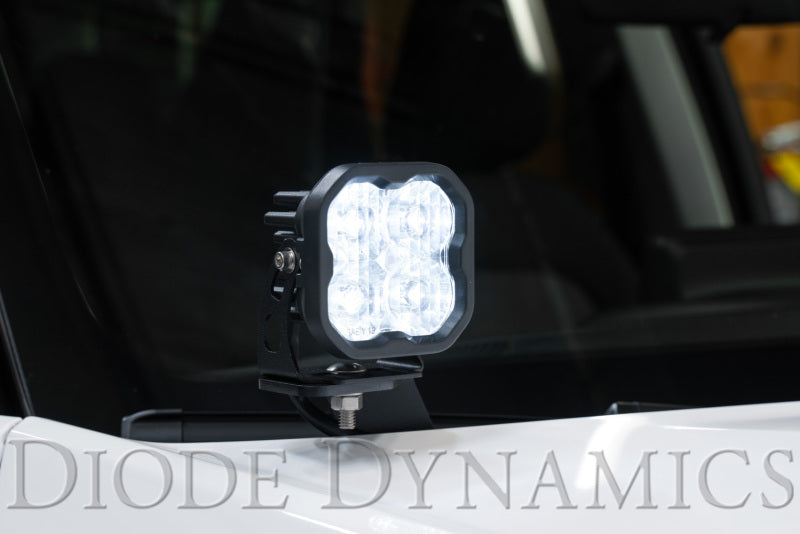 Diode Dynamics 2021 Ford Bronco Sport Stage Series 2in LED Ditch Light Kit- White Combo Light Accessories and Wiring Diode Dynamics