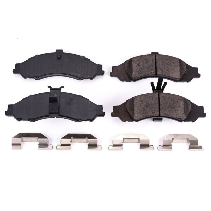 Power Stop 2004 Pontiac GTO Front Z17 Evolution Ceramic Brake Pads w/Hardware Brake Pads - OE PowerStop