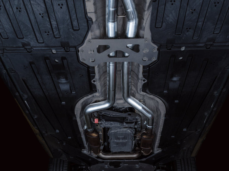 AWE Non-Resonated Performance Mid Pipe for BMW G8X M3/M4 Connecting Pipes AWE Tuning