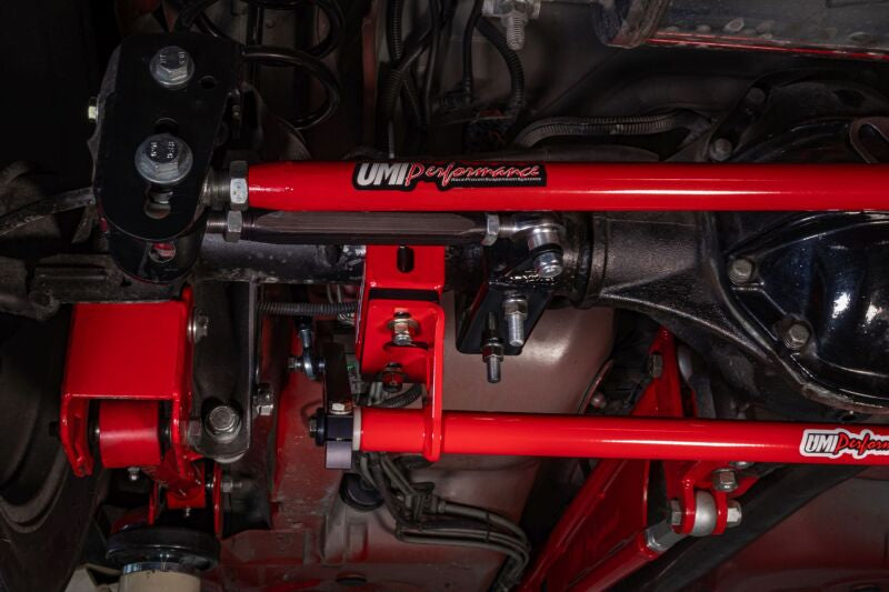 UMI 82-02 GM F-Body Rear Sway Bar - Splined - Black Sway Bars UMI Performance