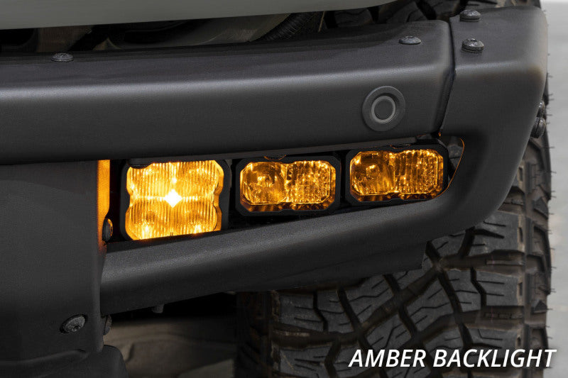 Diode Dynamics 2021 Ford Bronco Fog Pocket Bracket Kit (Pair) Fog Lights Diode Dynamics