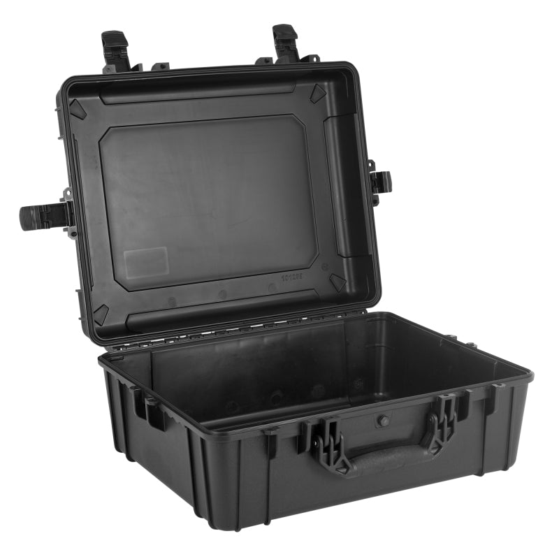 Go Rhino XVenture Gear Hard Case - Large 25in. / Lockable / IP67 / Automatic Air Valve - Tex. Black Cargo Boxes & Bags Go Rhino